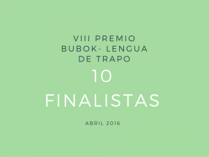 ¡Tenemos a los finalistas del VIII Premio Bubok!