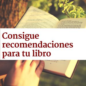 Consigue recomendaciones para tu libro