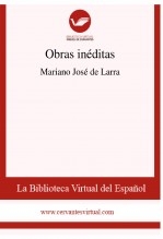 Libro Obras inéditas, autor Biblioteca Virtual Miguel de Cervantes