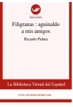 Filigranas  : aguinaldo a mis amigos