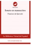 Soneto en manuscritos