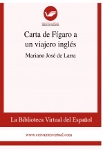 Libro Carta de Fígaro a un viajero inglés, autor Biblioteca Virtual Miguel de Cervantes Libro Carta de Fígaro a un viajero inglés, autor Biblioteca Virtual Miguel de Cervantes