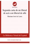 Segunda carta de un liberal de acá a un liberal de allá