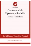 Carta de Andrés Niporesas al Bachiller