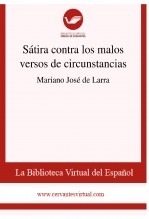 Libro Sátira contra los malos versos de circunstancias, autor Biblioteca Virtual Miguel de Cervantes