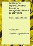 Impacto: Customer Experience Management en clave de Storytelling Impacto: Customer Experience Management en clave de Storytelling