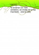 Libro Te encierran con 1000 candados y se olvidan de lo mas Importante... eres la Llave., autor Edwin Laya Libro Te encierran con 1000 candados y se olvidan de lo mas Importante... eres la Llave., autor Edwin Laya