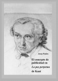 El concepto de publicidad en La paz perpetua de Kant El concepto de publicidad en La paz perpetua de Kant