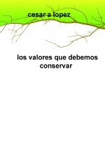 Libro los valores que debemos conservar, autor soldado2014 Libro los valores que debemos conservar, autor soldado2014