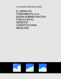 EL DERECHO FUNDAMENTAL A LA BUENA ADMINISTRACIÓN PÚBLICA EN EL DERECHO CONSTITUCIONAL MEXICANO