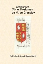 Libro Obras Póstumas de M. de Grimaldy, autor vasilius Libro Obras Póstumas de M. de Grimaldy, autor vasilius