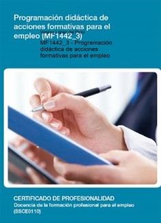 MF1442_3 - Programación didáctica de acciones formativas para el empleo