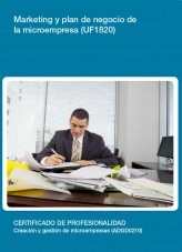 Libro UF1820 - Marketing y plan de negocio de la microempresa, autor Editorial Elearning Libro UF1820 - Marketing y plan de negocio de la microempresa, autor Editorial Elearning