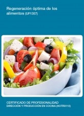 Libro UF1357 - Regeneración óptima de los alimentos, autor Editorial Elearning Libro UF1357 - Regeneración óptima de los alimentos, autor Editorial Elearning