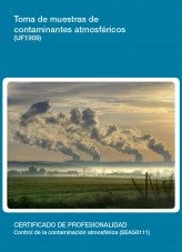 Libro UF1909 - Toma de muestras de contaminantes atmosféricos, autor Editorial Elearning Libro UF1909 - Toma de muestras de contaminantes atmosféricos, autor Editorial Elearning