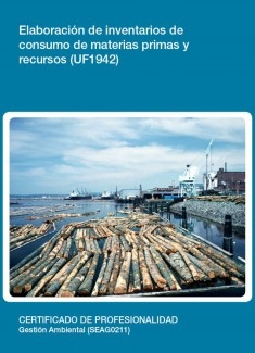 UF1942 - Elaboración de inventarios de consumo de materias primas y recursos