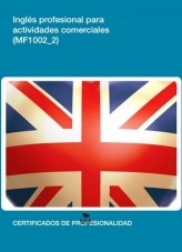 Libro MF1002-Inglés profesional para actividades comerciales, autor Editorial Elearning 