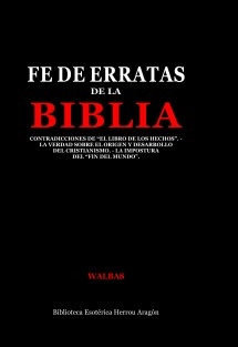 Fe de Erratas de la Biblia