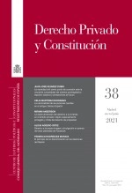 Libro Derecho Privado y Constitución, nº 38, 2021, autor Centro de Estudios Políticos Libro Derecho Privado y Constitución, nº 38, 2021, autor Centro de Estudios Políticos