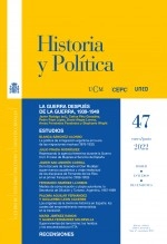 Libro Historia y Política, nº 47, enero-junio, 2022, autor Centro de Estudios Políticos Libro Historia y Política, nº 47, enero-junio, 2022, autor Centro de Estudios Políticos