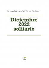 Libro Diciembre 2022 solitario, autor Mario Abinadab Torres Godínez Libro Diciembre 2022 solitario, autor Mario Abinadab Torres Godínez