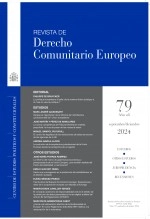 Libro Revista de Derecho Comunitario Europeo, nº 79, septiembre-diciembre, 2024, autor Centro de Estudios Políticos Políticos y Constitucionales Libro Revista de Derecho Comunitario Europeo, nº 79, septiembre-diciembre, 2024, autor Centro de Estudios Políticos Políticos y Constitucionales